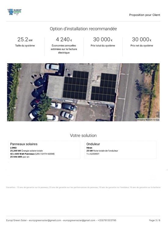 Étude de Faisabilité Solaire : Analyse Technique & Rentabilité