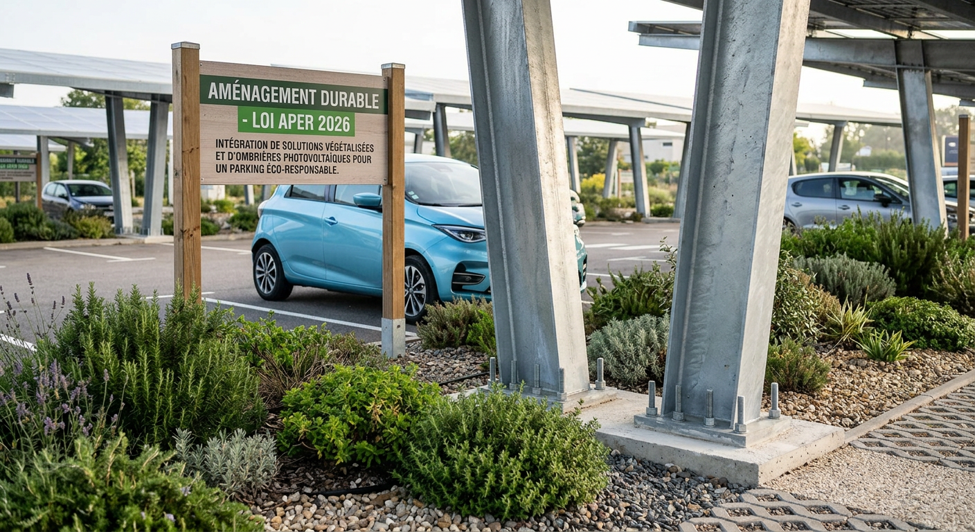 mise en conformité parking photovoltaïque loi