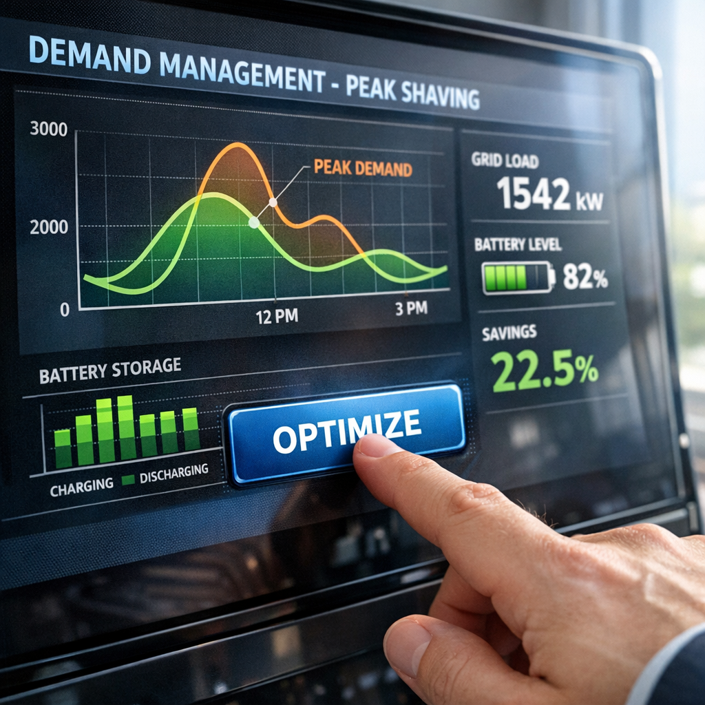 gestion énergie photovoltaïque EMS entreprise