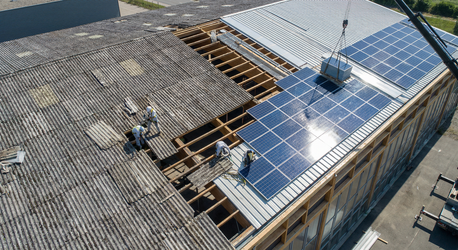 prix désamiantage toiture photovoltaïque subvention