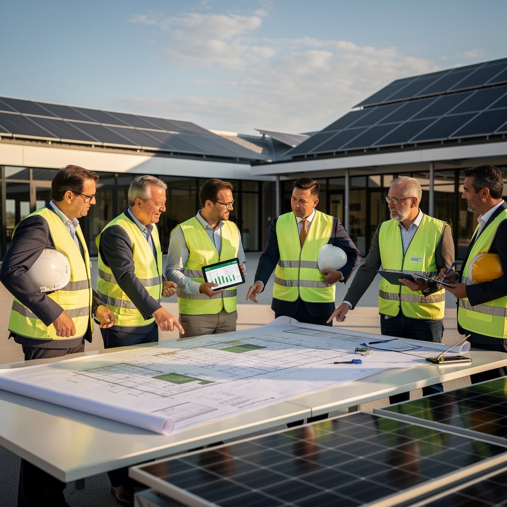 production solaire service public