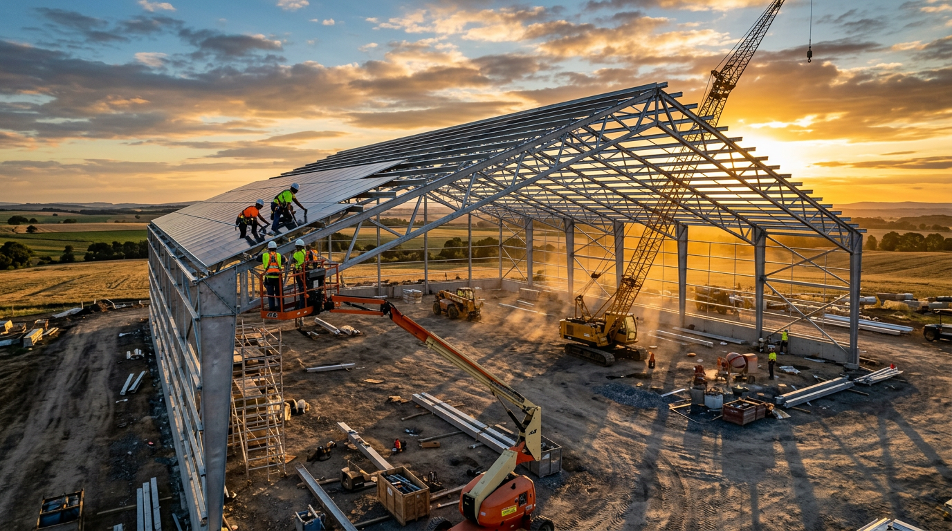 rénovation toiture amiante solaire hangar