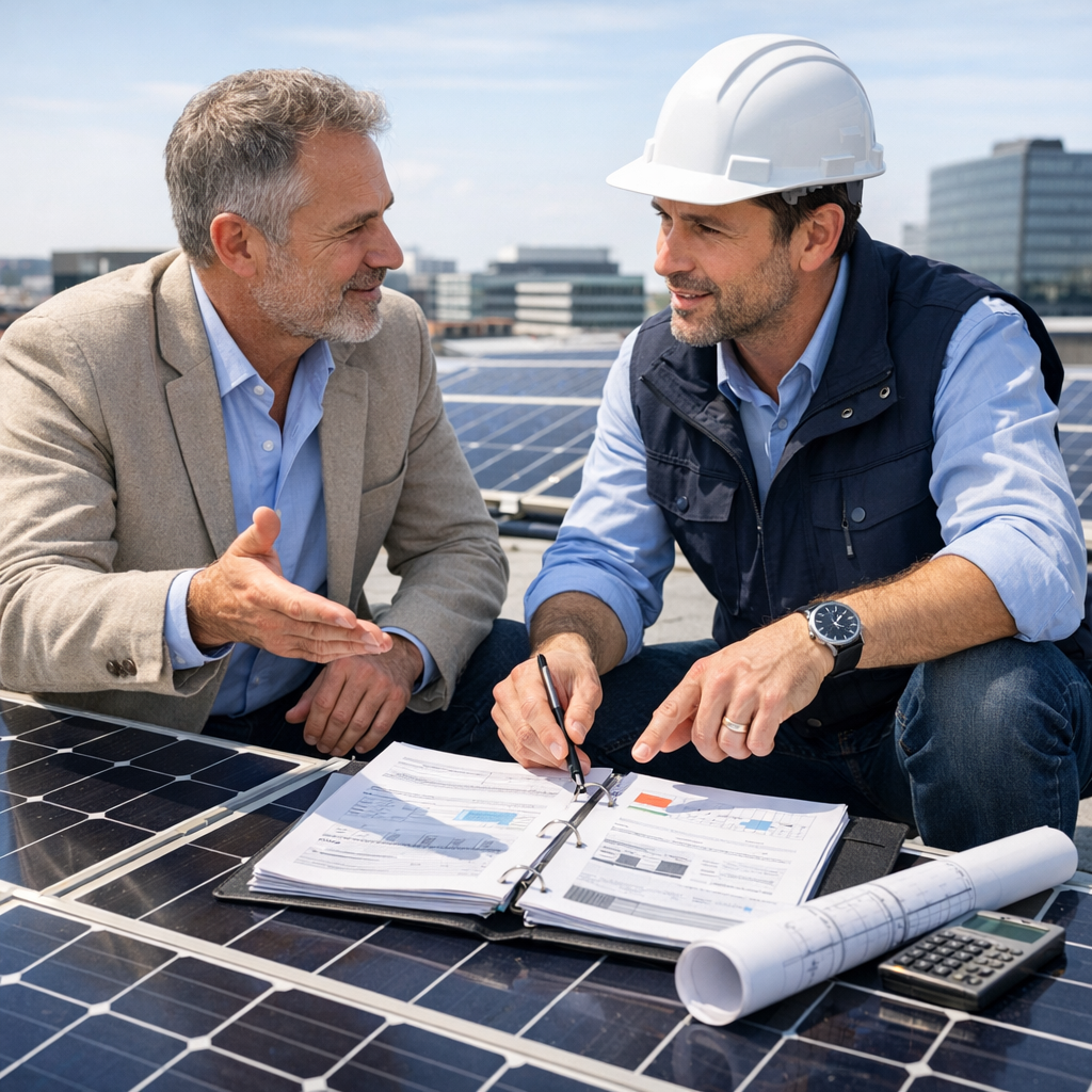 mise à disposition toiture pour projet solaire