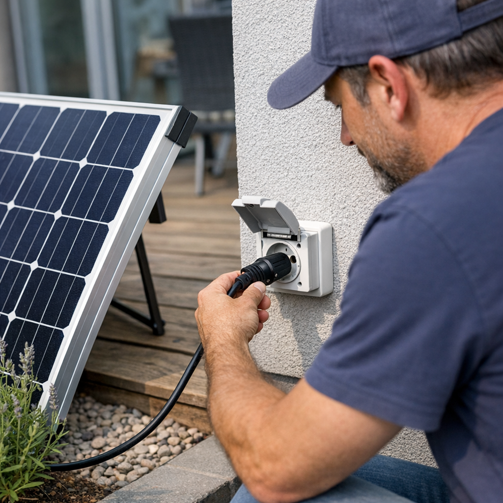 installation solaire plug and play