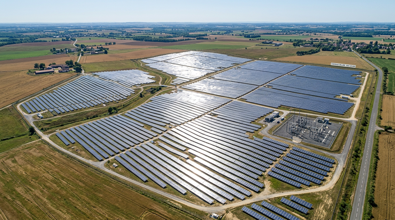 location terrain photovoltaïque sol foncier